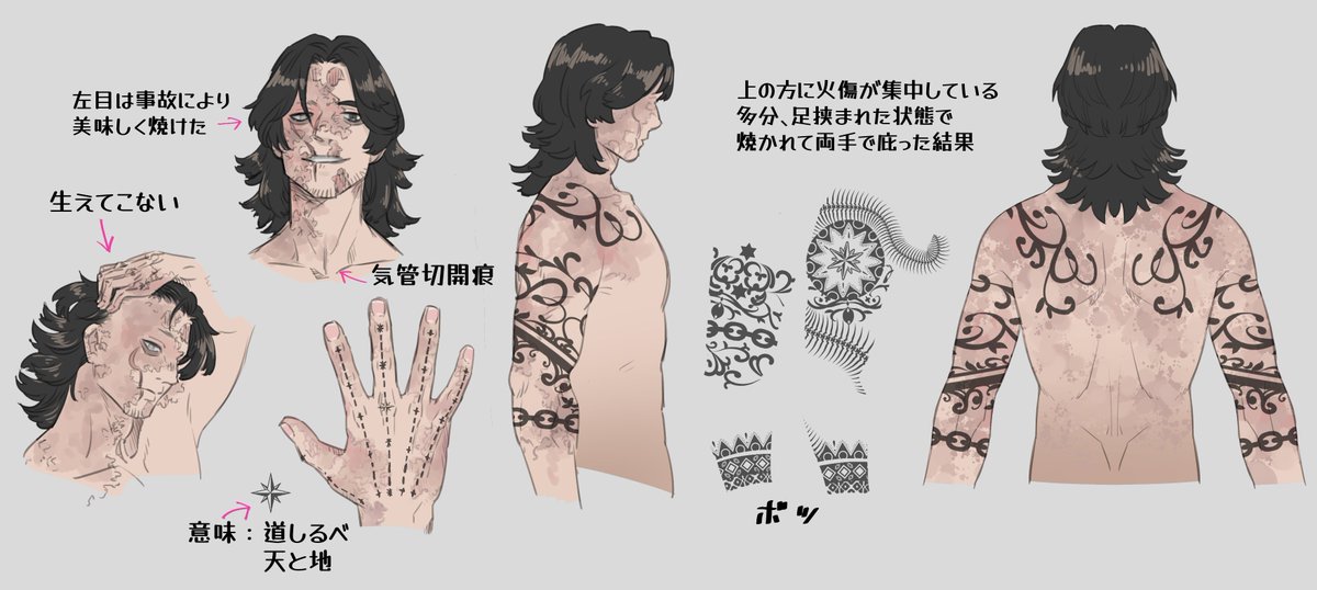 設定画とボツデザイン集 