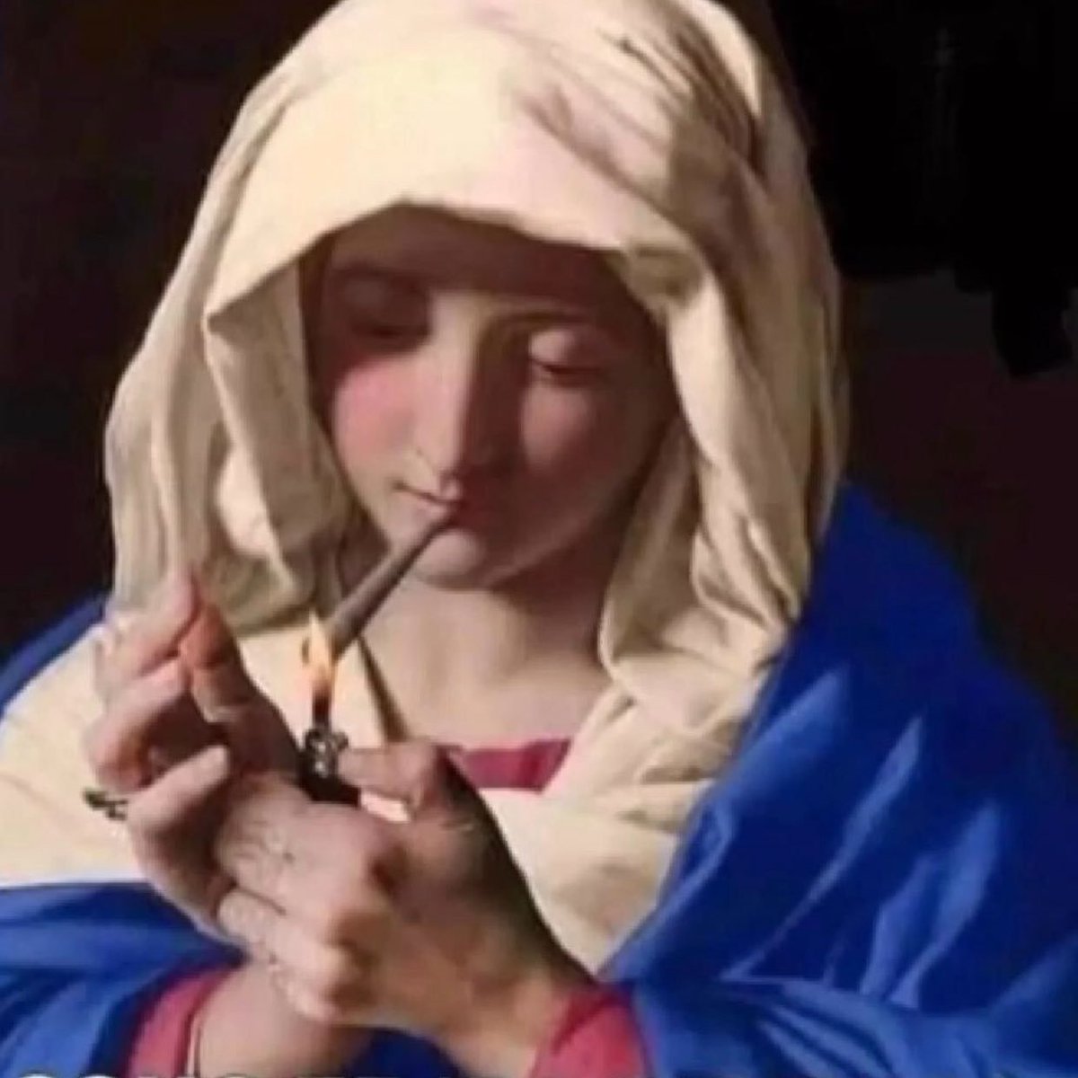 Quién se lo lía?
La Virgen María