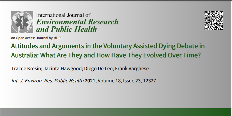 Attitudes and Arguments in the Voluntary Assisted Dying Debate in Australia: What Are They and How Have They Evolved Over Time?
mdpi.com/1660-4601/18/2…
#VAD #assisteddying