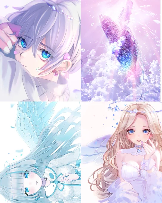 #2021年年末に今年まだ出会ってない素敵な作品に出会うタグ
天使の絵を描いてます👼👼👼 