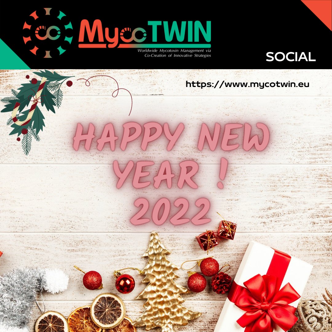 MycoTwin's tweet photo. @mycotwin team wish you happy and healthy new year. We hope to have more face-to-face interactions with you  in 2022. #happynewyear #foodsafety #mycotoxin https://t.co/oEAkN3iB8A