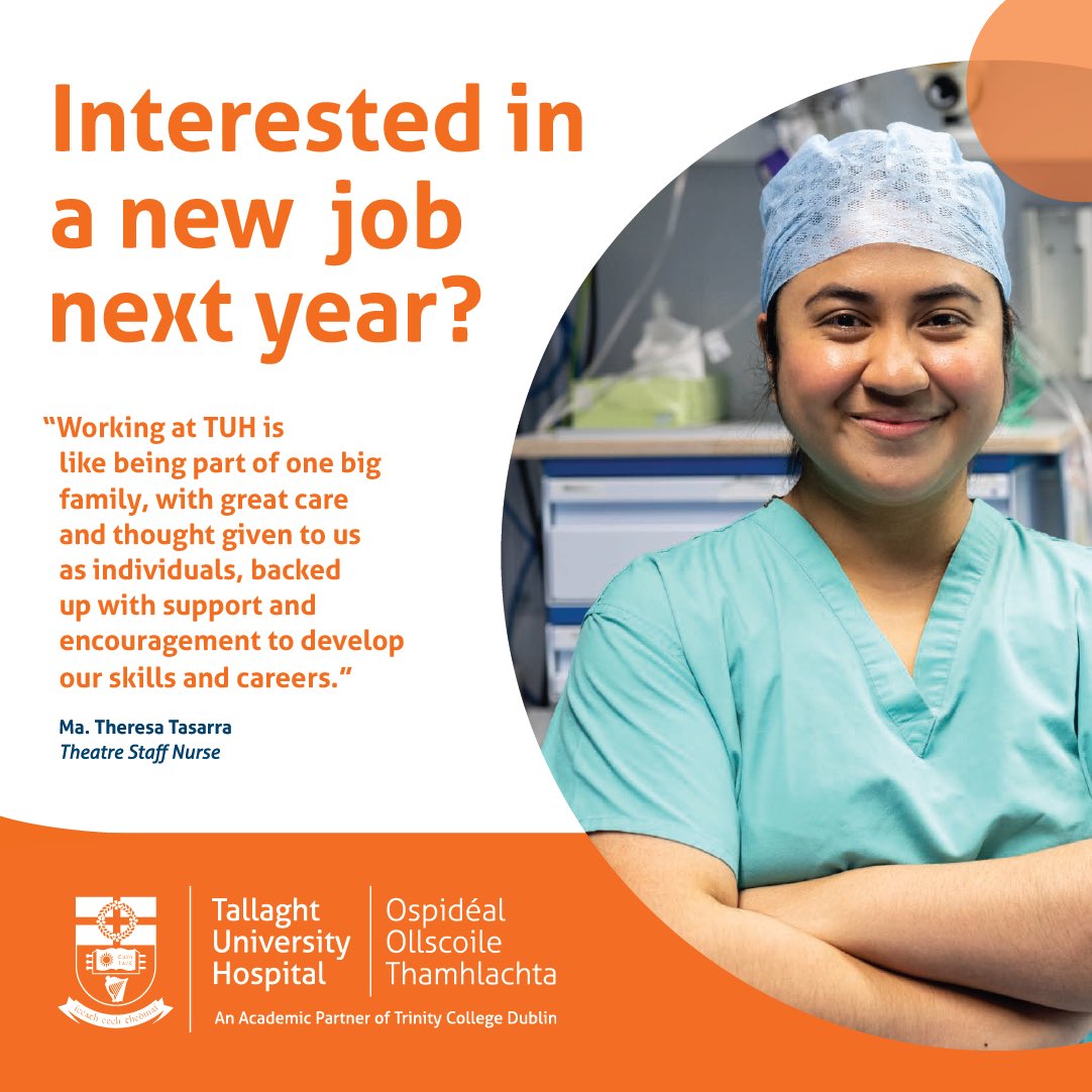 nursingTUH's tweet photo. Time for a change? Need some new energy in 2022? Join the #TUH team and be inspired #tuhworkingtogether https://t.co/KfgcAVQY3M