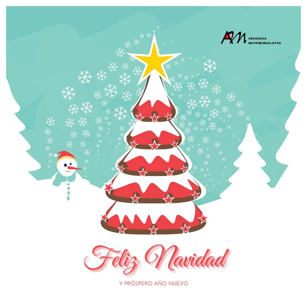 abogmatrimonial's tweet photo. Muchas gracias a todos los que habéis confiado en nuestro Bufete durante este año 🤗. De parte de todo el EQUIPO de 𝐀𝐛𝐨𝐠𝐚𝐝𝐨𝐬 𝐌𝐚𝐭𝐫𝐢𝐦𝐨𝐧𝐢𝐚𝐥𝐢𝐬𝐭𝐚𝐬 te deseamos una ¡#FelizNavidad! 🌟🎄 https://t.co/BVJoHZ3dOv

#FelicesFiestas #AbogadosMatrimonialistas https://t.co/kWcXhKwDbL