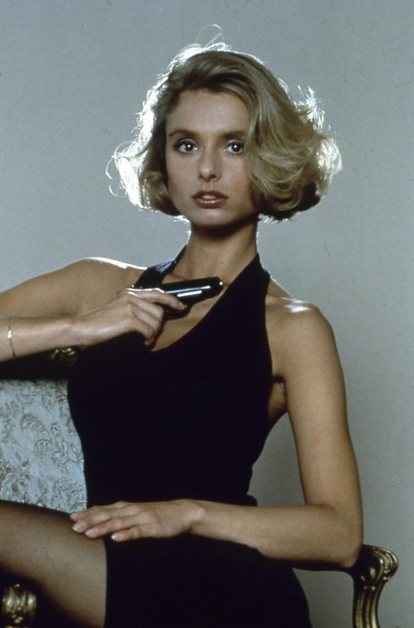 Happy Birthday to Maryam d Abo 
Many happy returns.
Kara Milovy in 1987 s The Living Daylights. 