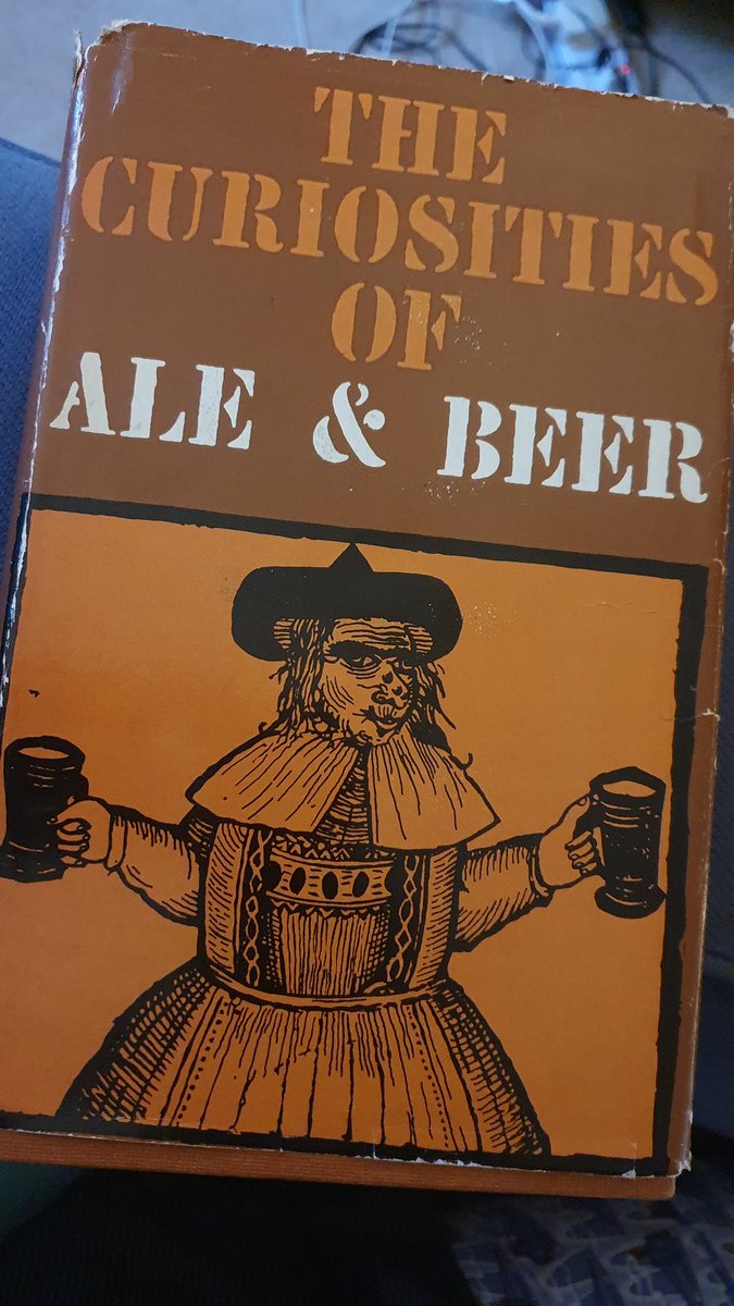 BeerWrangler's tweet photo. A great find and lovely surprise, given to me this Christmas. a 60s reprint of a tour around the country of the curiosities of ale and beer from 1889. #beerhistory #beerbook https://t.co/gi953naK3I