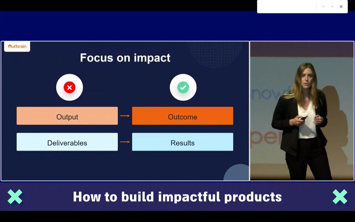 Stop focusing on Deliverables, Focus on Results #ProductX