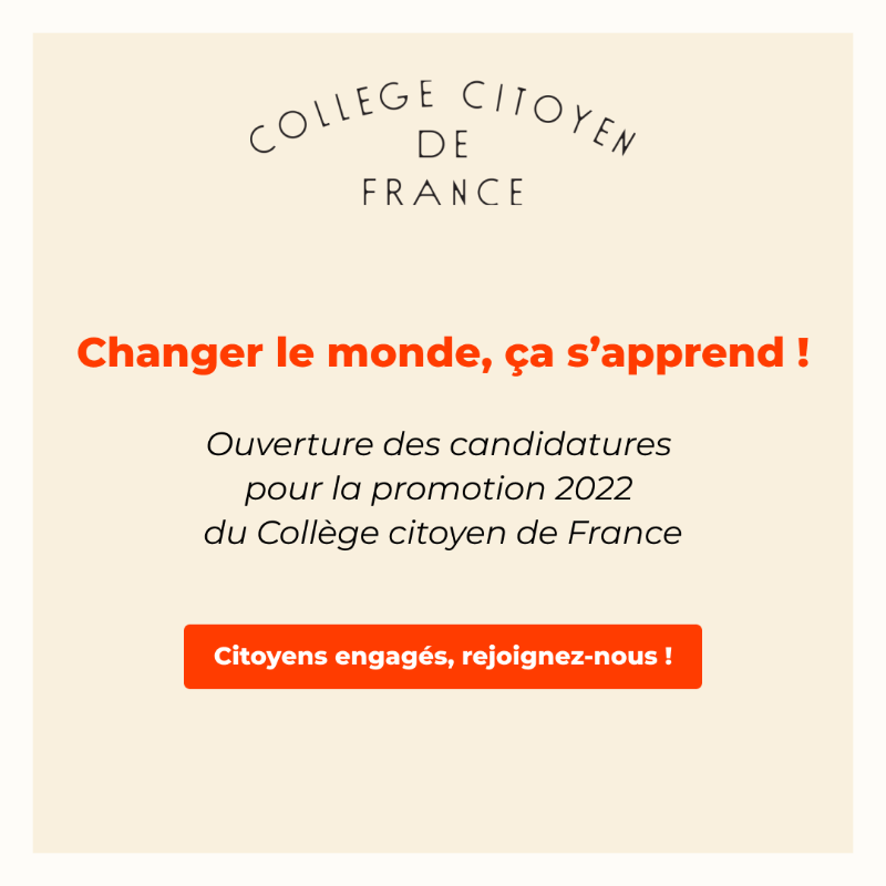 CitoyenCollege's tweet photo. Notre campagne de recrutement pour la nouvelle promotion 2022 est lancée, on attend vos candidatures !