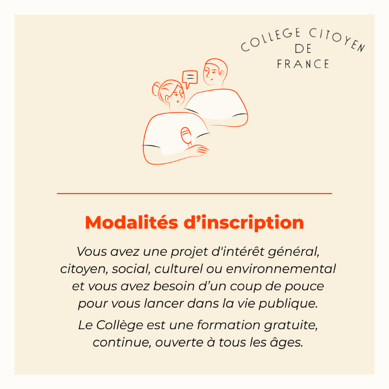 CitoyenCollege's tweet photo. Notre campagne de recrutement pour la nouvelle promotion 2022 est lancée, on attend vos candidatures !