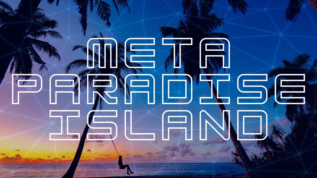 🏝️ Meta Paradise Island Minting January 28th…
 
🥳Giveaways?
<a href="/Lamborghini/">Lamborghini</a>, <a href="/CyberKongz/">CyberKongz</a>, <a href="/BoredApeYC/">Bored Ape Yacht Club 🍌</a>, <a href="/Pluto_Alliance/">Pluto Alliance</a>, <a href="/KaijuKingz/">KaijuKingz</a>, Seaplane &amp; More!
 
🏝️<a href="/MPINFT/">Meta Paradise Island</a> - IRL Private Island Resorts &amp; P2E Game with Passive income!
 
🔥OG WhiteList Now Open!
 
🚀See You in Paradise!
 
#NFT