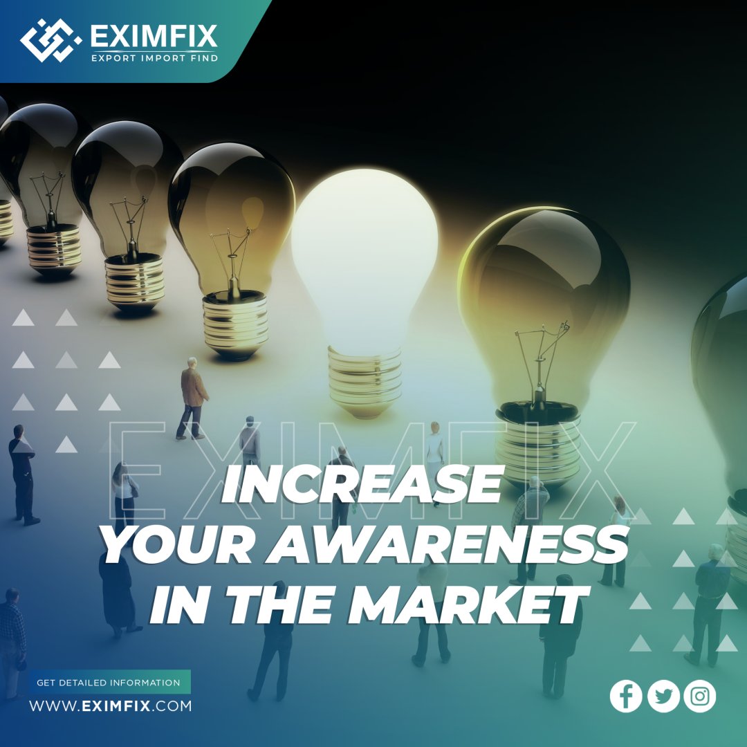 If you are aware of the challenges and how to deal with them while diversifying your market, the potential impact of obstacles to success can be minimized or avoided.

Eximfix.com offers advantages that will increase your awareness in the market.

#B2B #export #import