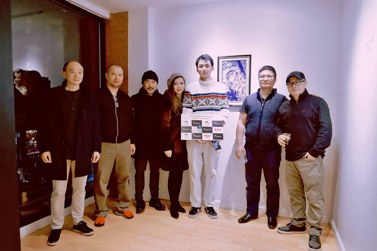 #Cryptoart #exhibition "Beyond Time and Space" held by <a href="/theTingDAO/">TingDAO</a> at #TimeGallery ended successfully. We brought multiculturalism n cutting-edge #digitalart to NYC - the center of contemporary art. Several #NFTs were sold during the exhibition. #TingMuseum