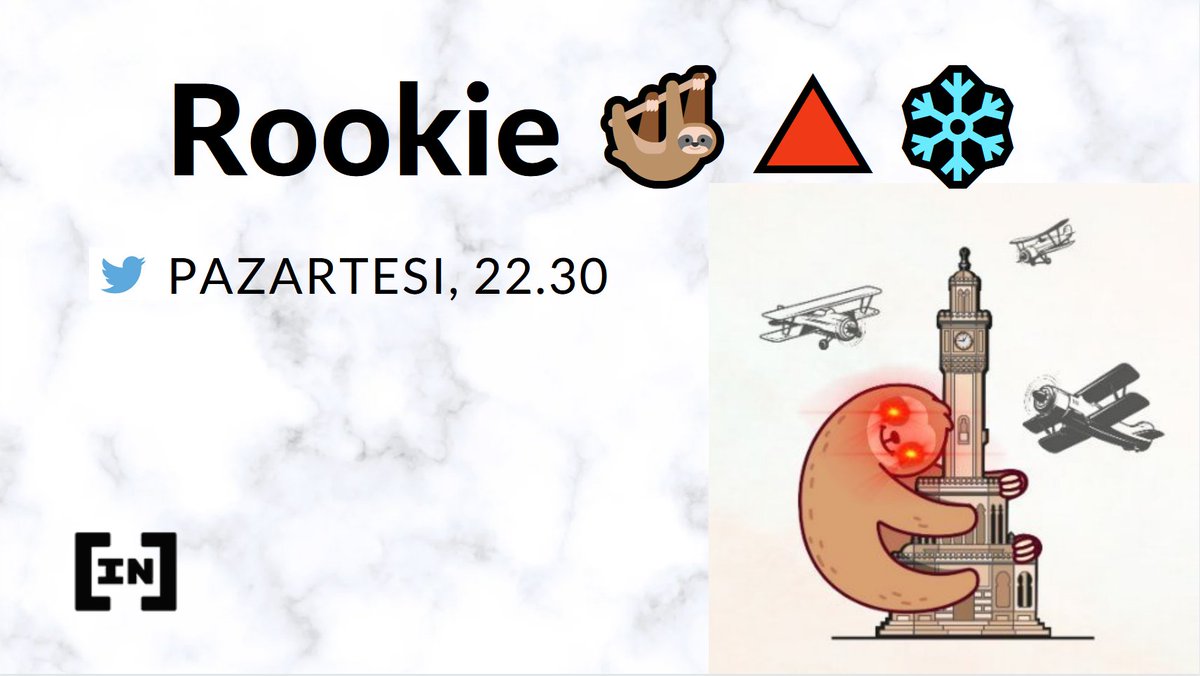 #Bitcoin yeniden rekora mı koşuyor?

#kriptoparayasası neler getirecek❓

Rookie'nin takip ettiği #altcoinler hangileri? 👀

<a href="/altcoinrookie/">Rookie🦥</a> ile pazartesi 22.30'da BeInCrypto Türkiye Twitter'da #kriptopara piyasalarını konuşacağız. 📣