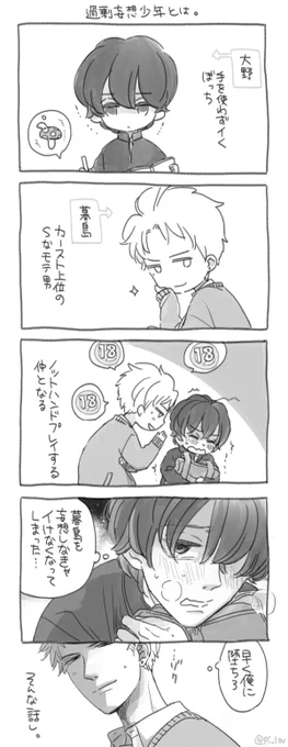 過剰妄想少年とは。
#過剰妄想少年 