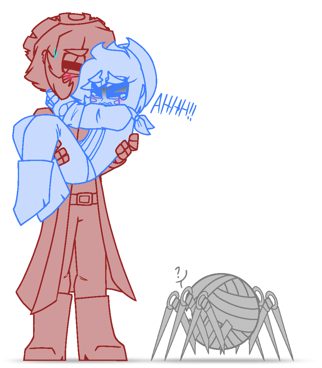 czafhaye's tweet photo. Soft bandit scared of spider
Poor softie TwT
#showdownbandit #showdownbanditxfacelessbandit #softau #au #araknit https://t.co/CtS7kU5JVy