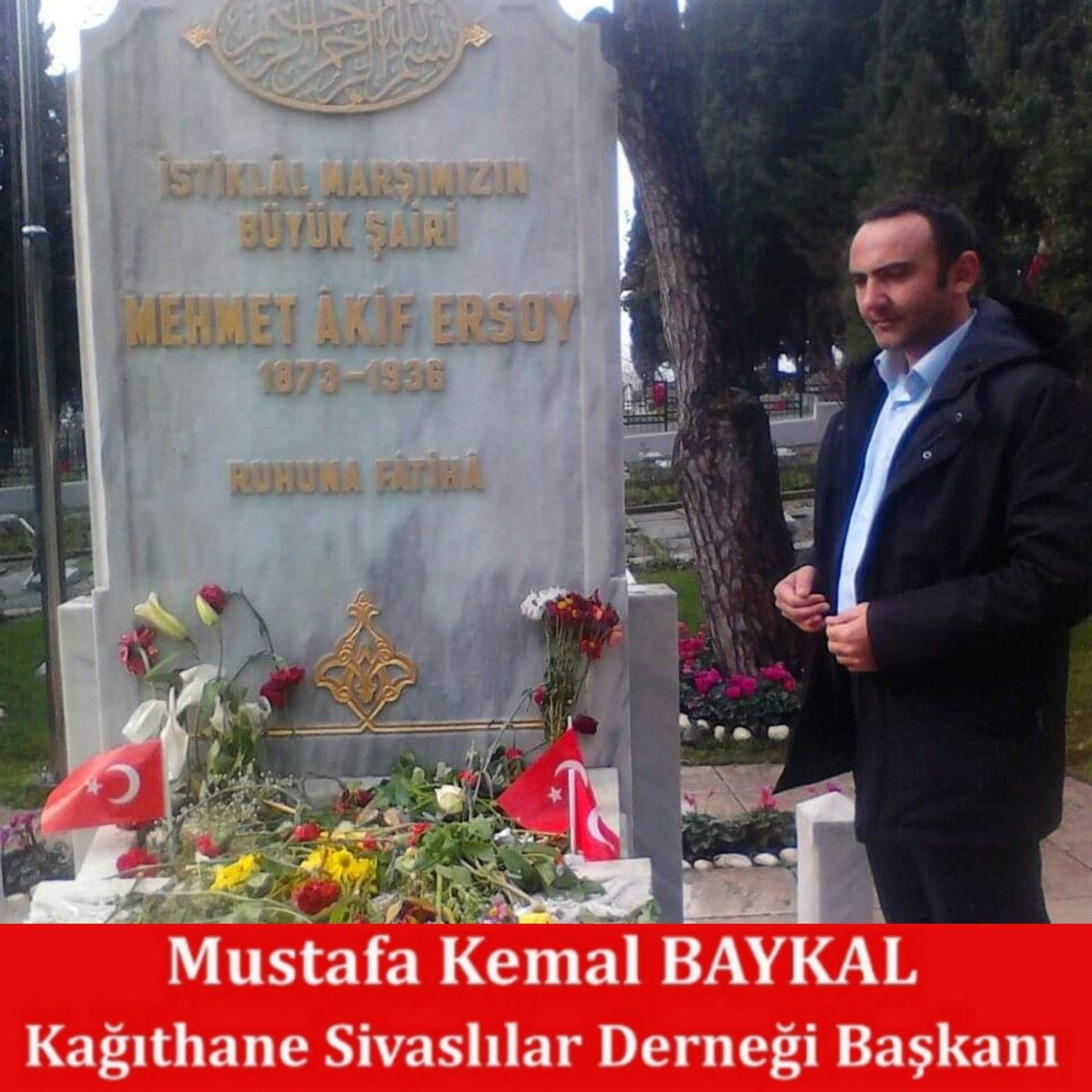 mkemalbaykal's tweet photo. Aldanma insanların samimiyetine!
Menfaatleri gelir her şeyden önce...
Vaad etmeseydi Allah cennetti;
O'na bile etmezlerdi secde!..

Vefatının 85. sene-i devriyesinde İstiklal Şairimiz #MehmetAkifErsoy’u rahmet, minnet ve saygıyla anıyorum.
#KalbimizSivas #Kasider @kasider_58 https://t.co/N5AmZD924x