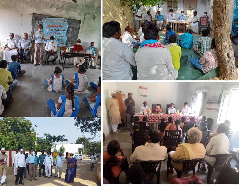 mb_telangana's tweet photo. Under Phase-III Superintending Engineers, Executive Engineers Inspecting &amp;Promulgated the goodness of consumption of #MissionBhagiratha water to public at Keshavapur(V),Elkaturty(M)
At Changapur,Pudur of Gadwal(M)
At Sultanpally of Shamshabad(M) @SmitaSabharwal @DayakarRao2019 https://t.co/ykooYeCTlI