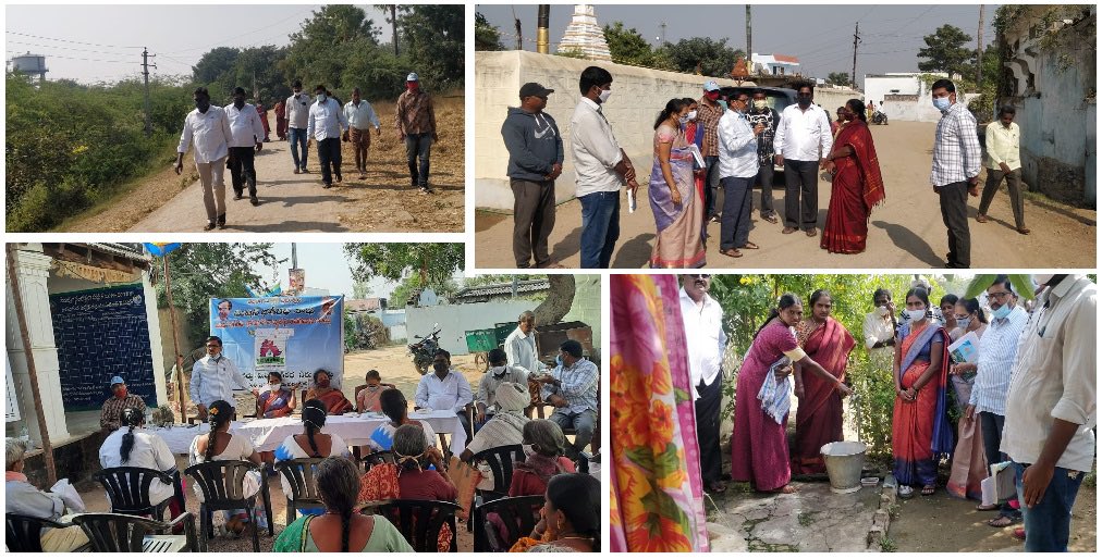 mb_telangana's tweet photo. Under Phase-III Superintending Engineers, Executive Engineers Inspecting &amp;Promulgated the goodness of consumption of #MissionBhagiratha water to public at Keshavapur(V),Elkaturty(M)
At Changapur,Pudur of Gadwal(M)
At Sultanpally of Shamshabad(M) @SmitaSabharwal @DayakarRao2019 https://t.co/ykooYeCTlI