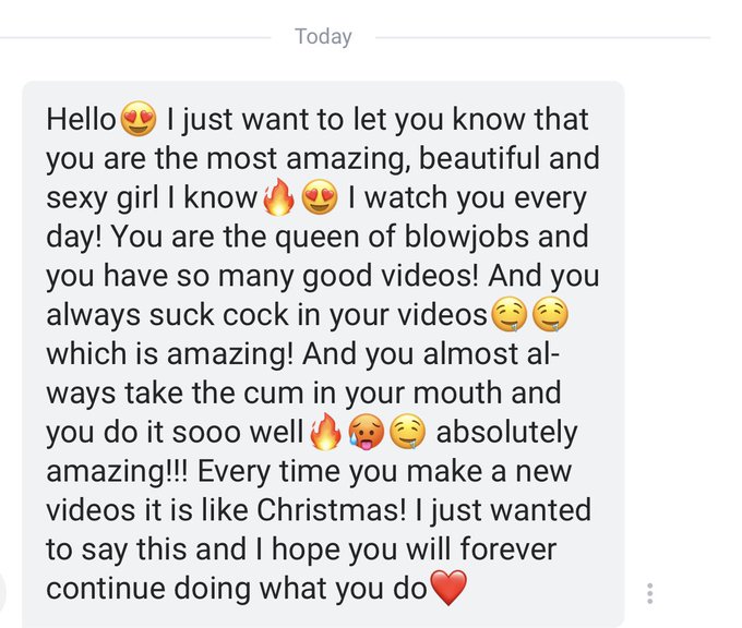 But there are a lot of people here who appreciate my work and content. It&rsquo;s your words of support and