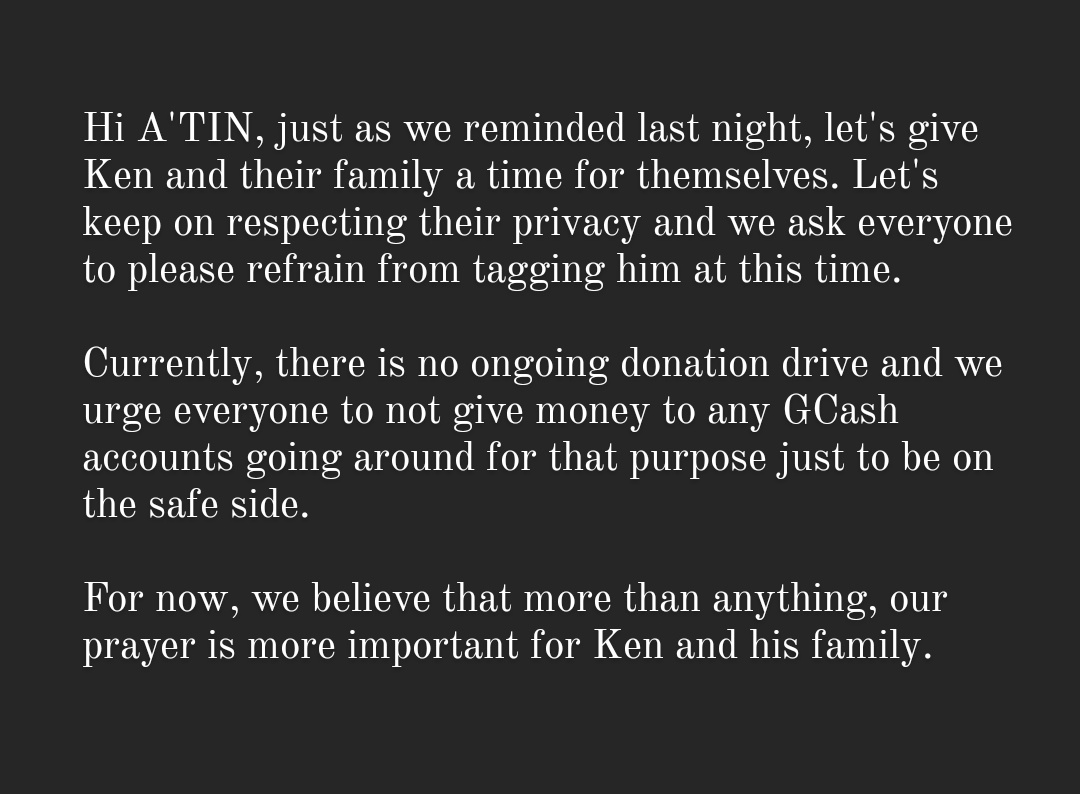 SB19Sunnies's tweet photo. Hi, A'TIN, a gentle reminder. Please read. 🙏 https://t.co/zPbMPj6xjO
