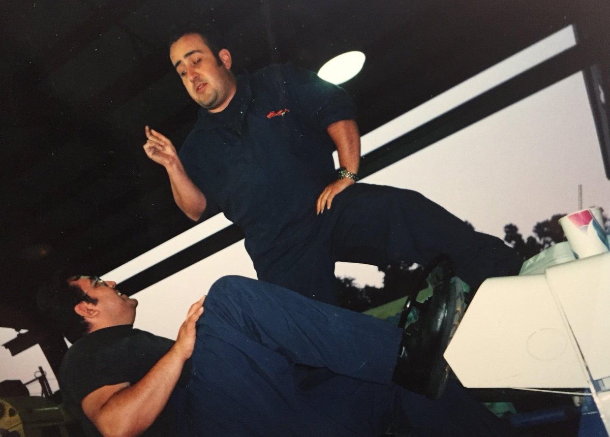 Cartarsauce's tweet photo. One of my best friends from my decade in the DL parade department passed away recently. We had his viewing tonight, & he’ll be laid to rest tomorrow. When I say Show Services was like a fraternity, he was the chapter president. Funny, wise and unforgettable. #InGuideWeTrust https://t.co/Tkqu2dza5c