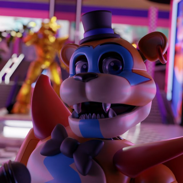 yourfaveispan's tweet photo. glamrock freddy from five nights at freddy's: security breach is pansexual! https://t.co/HUcjeUrsIi