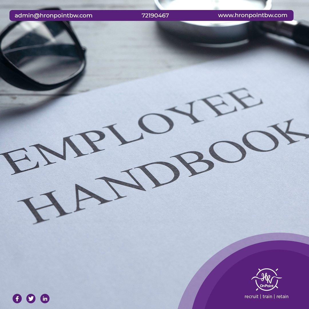 In 2022, get an employee handbook for your existing and new employees.

An employee handbook outlines your expectations for employees and describes organizational policies around employment, leave, benefits, termination, code of conduct, and more.

#pushabw  #Botswana  #HR