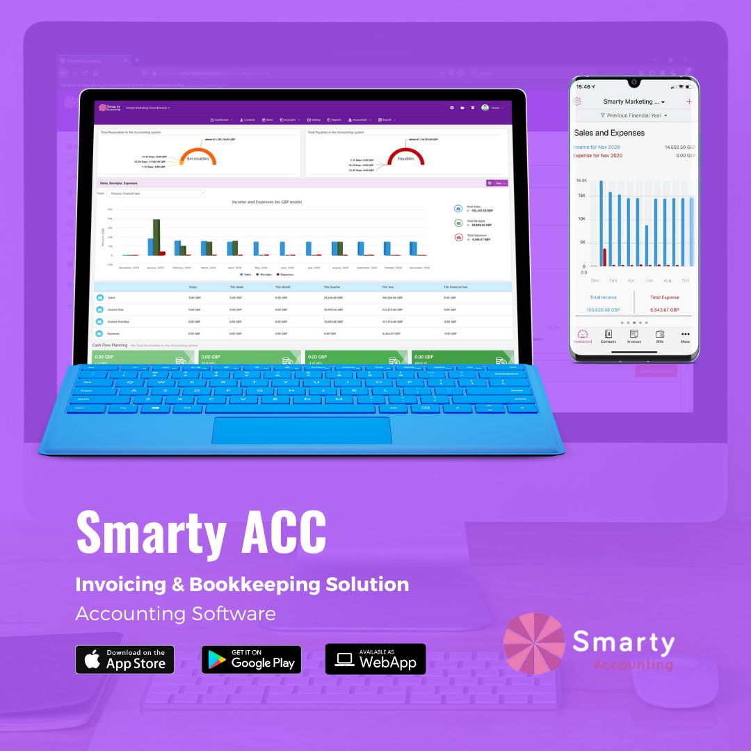Smarty_Software's tweet image. For a phased transition back into work, #inventorymanagement goes hand in hand with #cashflow.

Join Smarty #Accounting to take advantage of multi-currency cash flow statements and a powerful inventory management system @ acc.smartysoftware.net

#cloudaccounting #finance