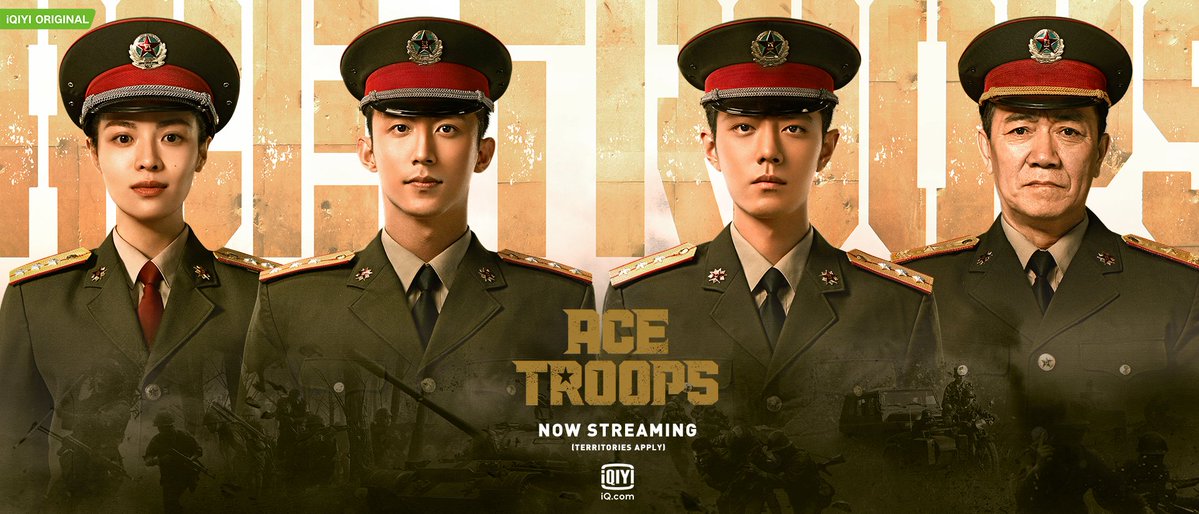 iQIYI's tweet photo. #AceTroops is now streaming on #iQiyi and https://t.co/HGeAiwEIgy, watch the first 2 eps for free. (Territories apply)

Male Lead: #JohnnyHuang #XiaoZhan (sorted by the first letter of last name)
Female Lead: #ElaineZhong

👉🏻App: https://t.co/GDkUeLlFua

#黄景瑜 #肖战 #钟楚曦 https://t.co/XOOx8EDDkX