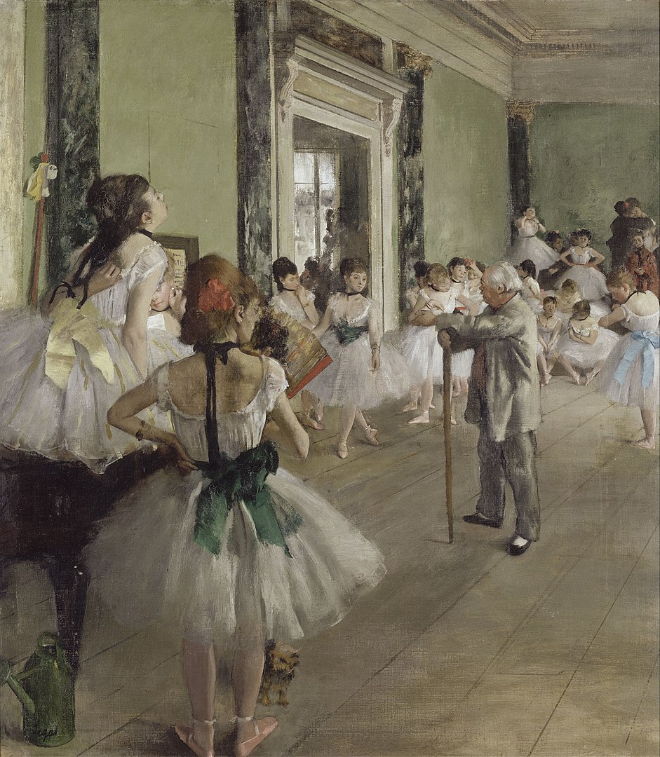 ArtGuide_db's tweet photo. Edgar Degas - La clase de ballet https://t.co/M7nRzGrMgH