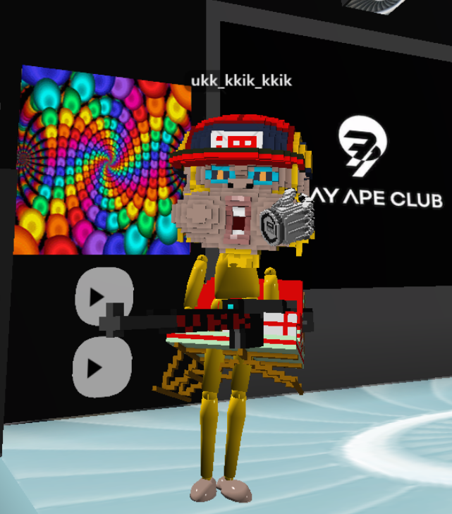 Dum_Bot_'s tweet photo. @08AM @cryptovoxels @project_taaaaal
@KlayApe
#우끼끼 #KlayApeClub
08AM 작가 너무 유명하지!
그의 힙하디 힙한 디자인을 보는 순간
당신의 마우스는 이미 BUY 버튼을 누르고 있지!
우끼끼끼!!! 우오우오!!!
#08AM웨어러블
#CampCap #ApeMask #WhiteGlove https://t.co/32VtpNArVX