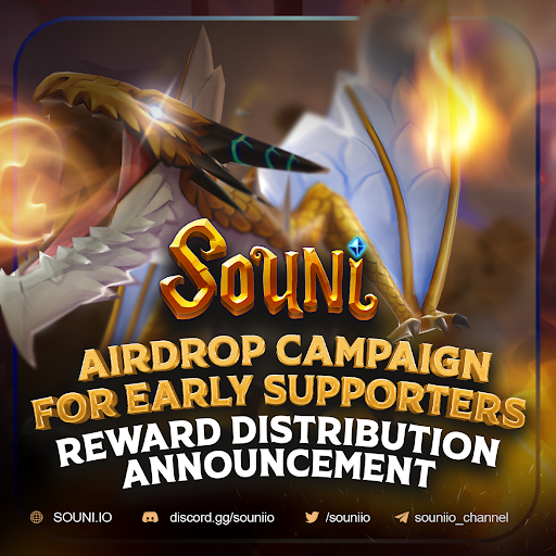 souniio's tweet photo. AIRDROP CAMPAIGN FOR THE EARLY SUPPORTERS
REWARD DISTRIBUTION ANNOUNCEMENT

We changed the method of distributing rewards for the campaign supporters to 3 $USDT instead of 3$ worth of $SON. The reward has been distributed to the winner’s address

Details: https://t.co/tOhei2LZNu https://t.co/PAjAEKA6SG
