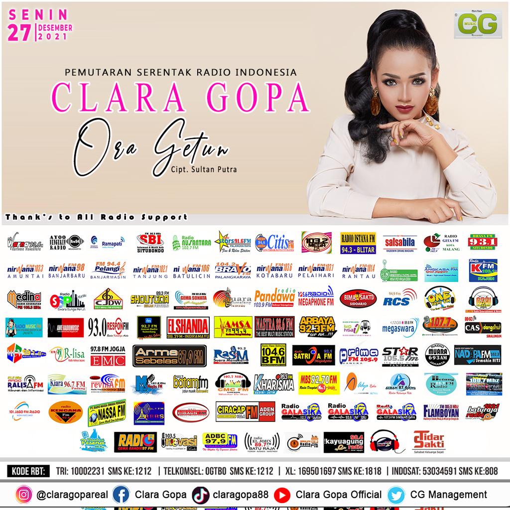 Magita FM (@magitafm) on Twitter photo Simak sobat rakom magita fm #PemutaranSerentak
CLARA GOPA - ORA GETUN <a href="/HendraDutt/">HendraDutt</a> <a href="/CGmanagement/">CG Management</a> <a href="/cacha_anatasya/">Tasya Ramadhan</a> <a href="/Ryan_Magita/">Ryan</a> diprogram #sensasimagita jam 15.00 - 17.00 wib
#ClaraGopaOraGetun
MD : Rudi gita <a href="/Karjuni3/">Karjuni</a> Simak sobat rakom magita fm #PemutaranSerentak
CLARA GOPA - ORA GETUN <a href="/HendraDutt/">HendraDutt</a> <a href="/CGmanagement/">CG Management</a> <a href="/cacha_anatasya/">Tasya Ramadhan</a> <a href="/Ryan_Magita/">Ryan</a> diprogram #sensasimagita jam 15.00 - 17.00 wib
#ClaraGopaOraGetun
MD : Rudi gita <a href="/Karjuni3/">Karjuni</a>