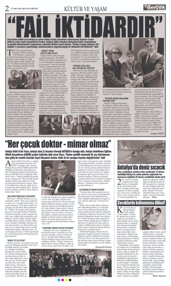 tkdfederasyon's tweet photo. Akdeniz Gerçek Gazetesi’nden  @AkdenizGercek #tukd https://t.co/gF2i7miGvj