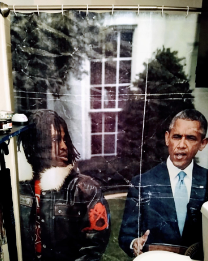 Sunnie_ATX's tweet photo. My shower curtain game be on point. 
@ChiefKeef https://t.co/uy6CEq14i1
