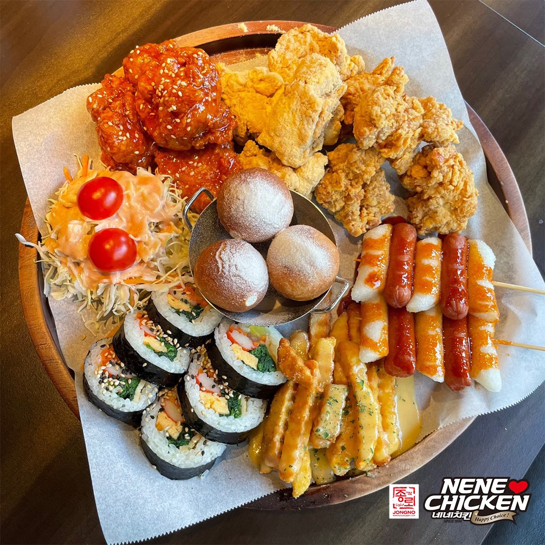 ネネチキン 新大久保2号店 #モッパンセット ✨✨✨ ＼ 話題のモッパン