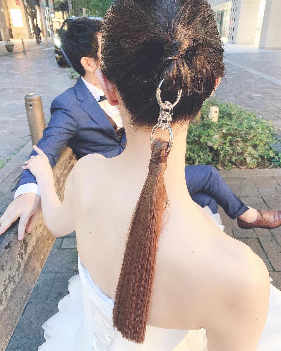 海外で見かけて衝撃を受けた「ポニーテールリング」数ヶ月で沢山の人に興味を持ってもらえてすごく嬉しい。