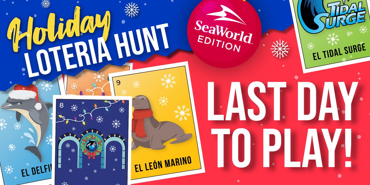 Today is the day! The last day to enter!  Have you found all the cards in our pic? 5 winners will win a prize pack valued at $500 with tickets & more from SeaWorld San Antonio & 2 tickets to Hopscotch! @TravisParkSA @SeaWorldTexas @hopscotch