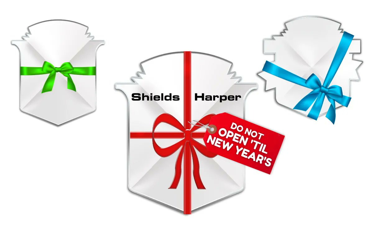 ShieldsHarperCo's tweet photo. What’s the New Year bringing SHC? Find out on New Year’s Day.  #shieldsharperannouncements https://t.co/SzAI8Tu85b