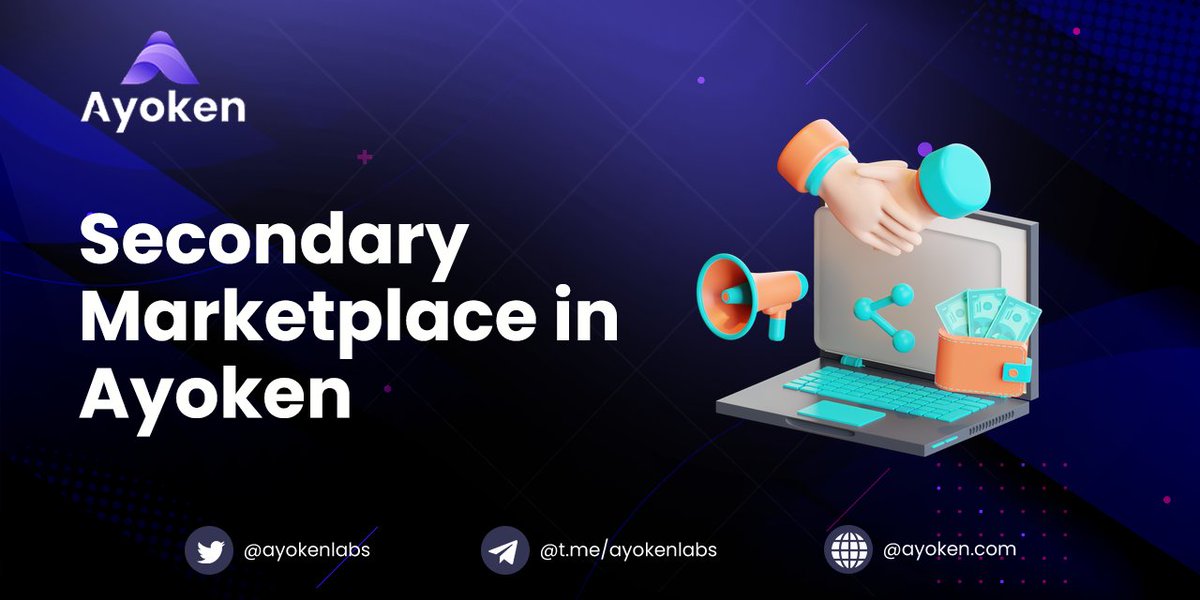 ayokenlabs's tweet photo. 🤩In #Ayoken secondary marketplace, users have the ability to buy, sell and trade #digitalcollectibles 

💸Auctions can be created with a reserve price that must be met for a sale to successfully take place in the secondary marketplace

#Ayoken #NFTCommunity #NFTMarketplace https://t.co/gXeQN9HQI3