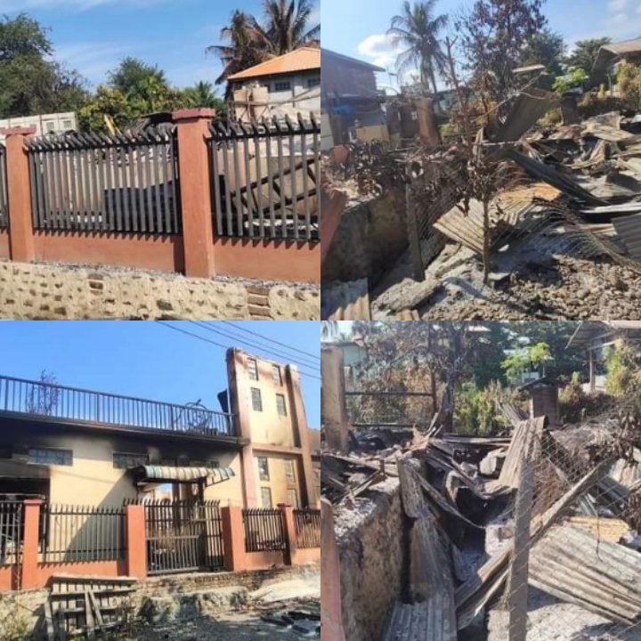 spring_2021's tweet photo. TW//Sensitive Content 

According to local, SAC Troops stationed in NatChaung Village, Kale Tsp shot dead to passerby locals for without any reasons – about 20 locals were killed but only 4 dead bodies were collected.(1/2)

#WarCrimesOfJunta
#Dec27Coup  
#WhatsHappeningInMyanmar https://t.co/L19jTo12VV