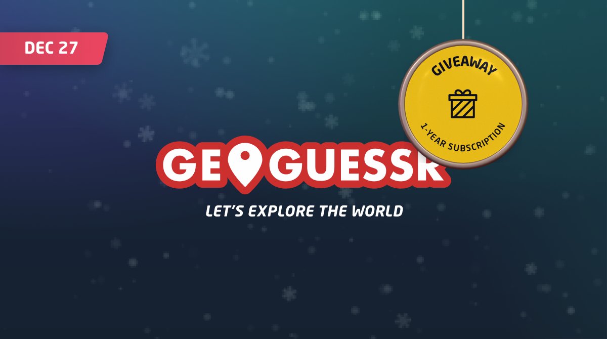 geoguessr's tweet photo. Lets do another one why dont we! 

RT and Like for your chance to win a 1 year sub 🥳 https://t.co/iFMTb1dPaO