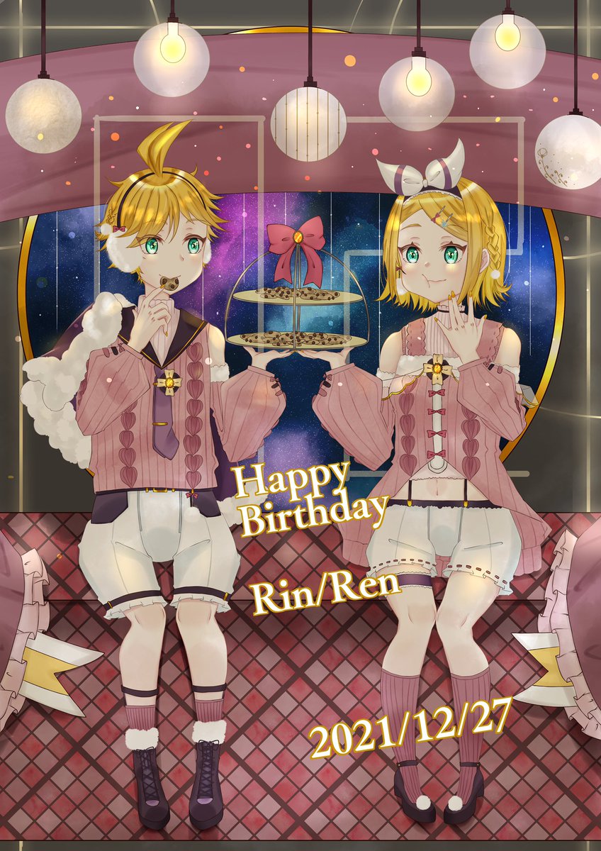 hoshi_bear3237's tweet photo. リンレン、お誕生日おめでとう！！
＃鏡音誕生祭2021 ＃鏡音生誕祭2021 ＃鏡音14誕 https://t.co/WoaQWXCBf7