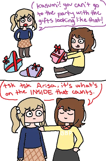 you're standing in the presents of a philosopher 
