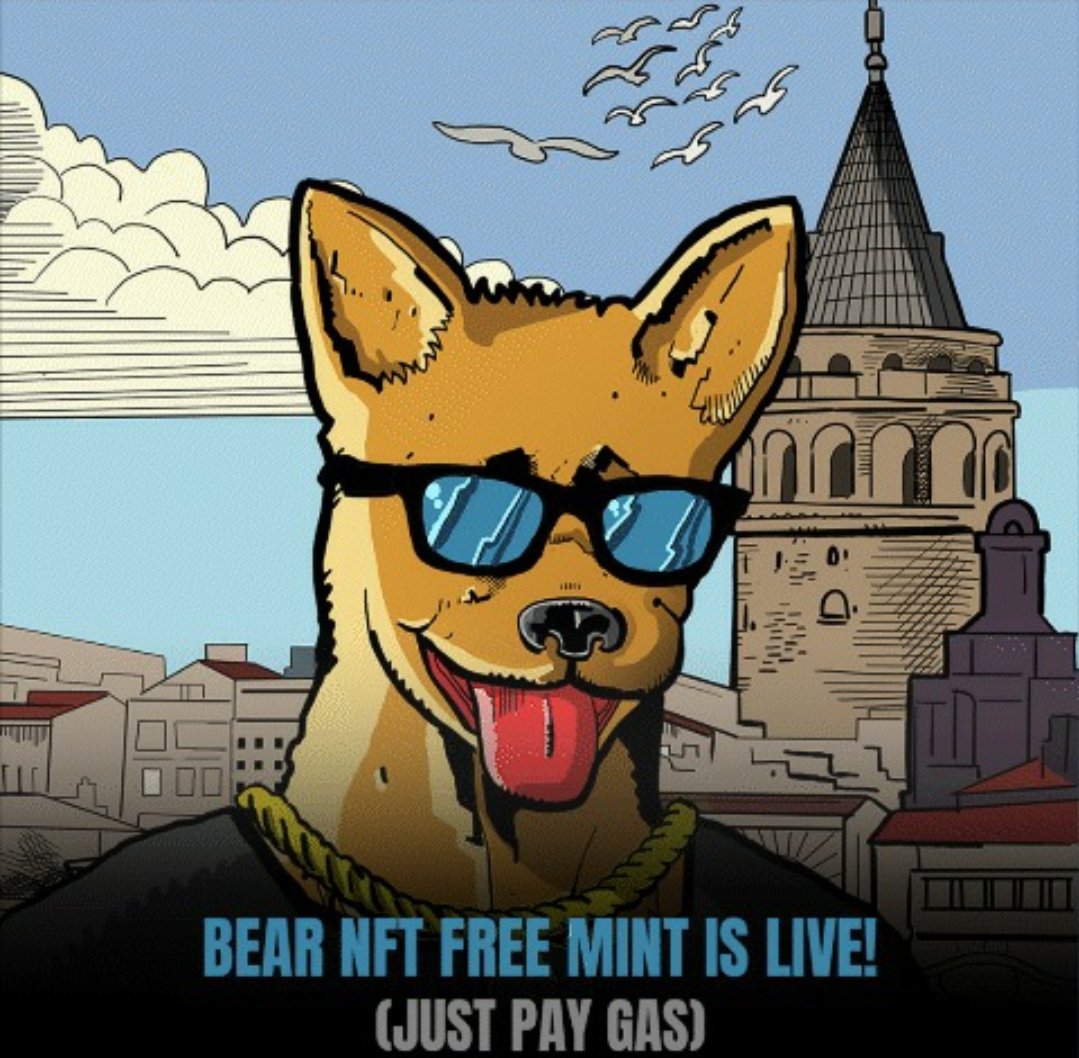 🚀FREE MINT🚀 
Well done to our first time NFT owners who free minted a Bear NFT!Welcome to our family.You have access to the amazing utilities that a Bear NFT unlocks!If you haven't yet minted,Go For It!(gas fee applies)
 #FreeMint
Visit bear-necessities.org
#NFT