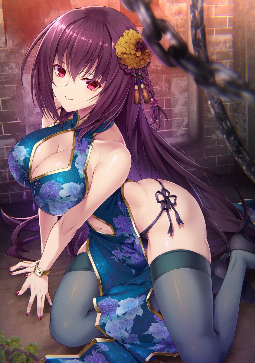 Scáthach in a Chinese Dress