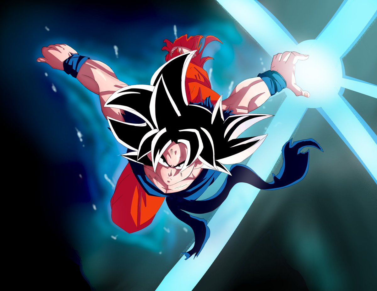 fade_flores's tweet photo. Here fanart of Autonomous Ultra Instinct Goku #dragonball #goku #fanart https://t.co/I85O5heuec