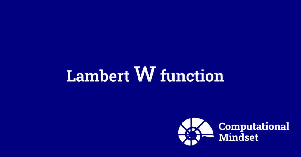 Computational_M's tweet photo. A method to solve first-order time delay differential equation using Lambert W function
Click here for more: https://t.co/8k0LQvv6P7
#mathematics #deeplearning #artificialintelligence #ai #computationalmindset https://t.co/CP0SXhKbr4
