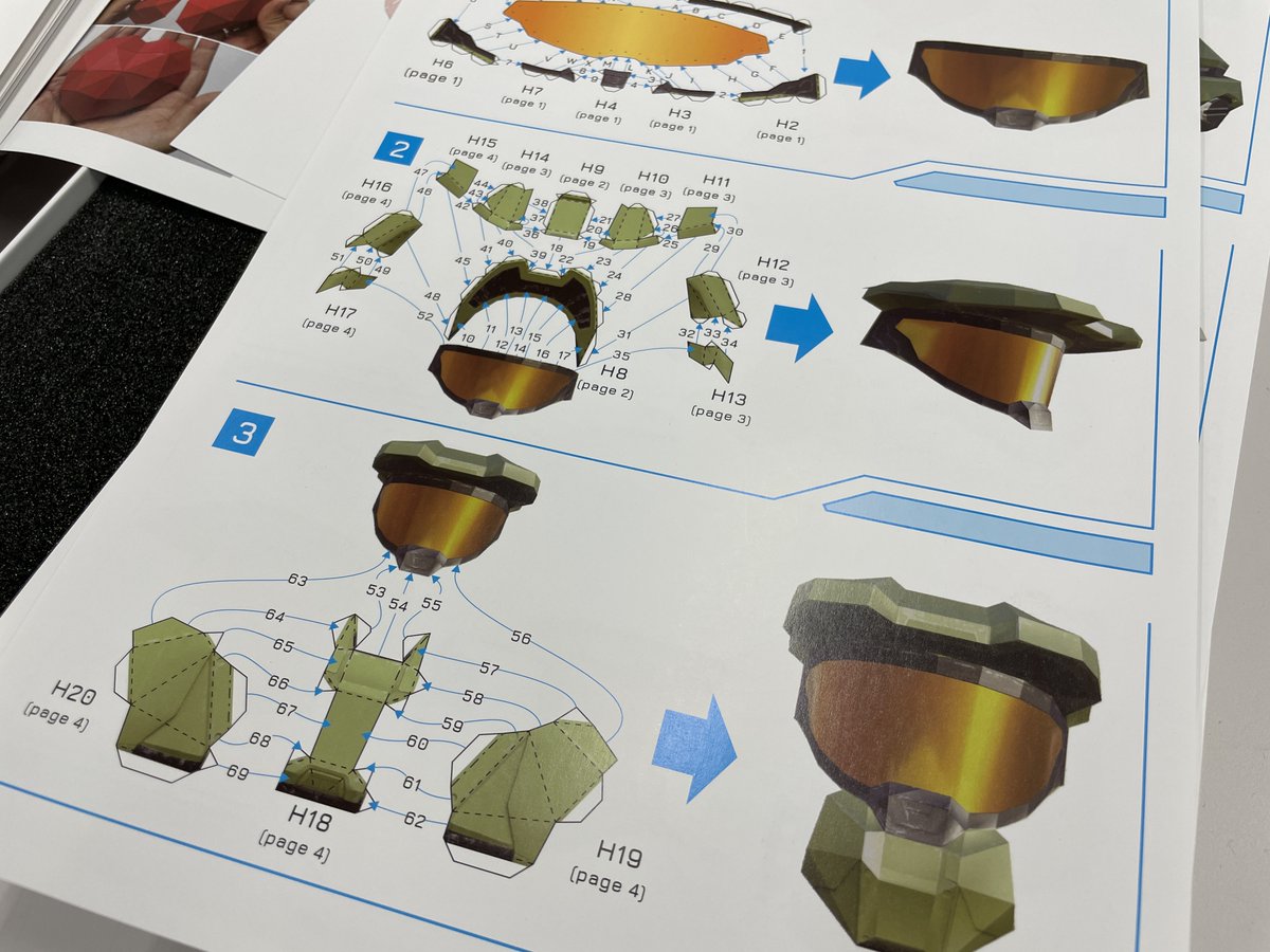 ペーパークラフトのプロ集団「Papercraft World」による、『Halo 