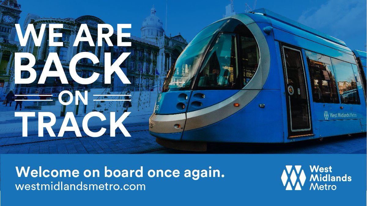 WMmetro's tweet image. Good News! We are Back on Track and ready to welcome you on board again! Hop on 🚎 and lets get going!

Start planning your journey today➡️: bit.ly/3Jem5FR

#WeAreMetro #MetroMatters #serviceisback #Metro #Metroisback #sealofapproval #staysafe #protectothers #backontrack