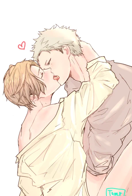 大人なキスが似合う秋春💚🧡 